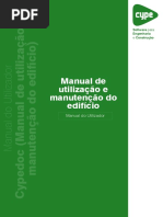 CypeDOC - Manual de Utilização e Manutenção Do Edifício - Manual Do Usuário-2011