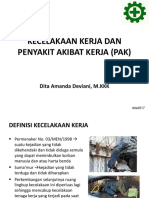 Kecelakaan Kerja Dan PAK