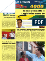 Jonas Donizette é Legislador nota 10!