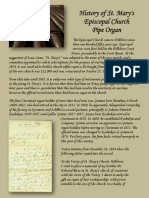 History of Organ