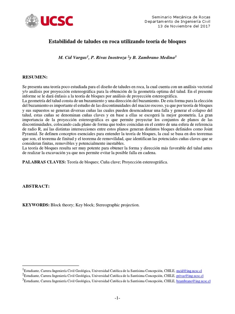 Teoria De Bloques Geometria Matematicas