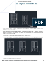 Como Diminuir Ou Ampliar o Desenho No AutoCAD