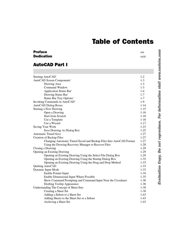 AutoCAD 2008 User Guide and Techniques | PDF | Dimension | Auto Cad