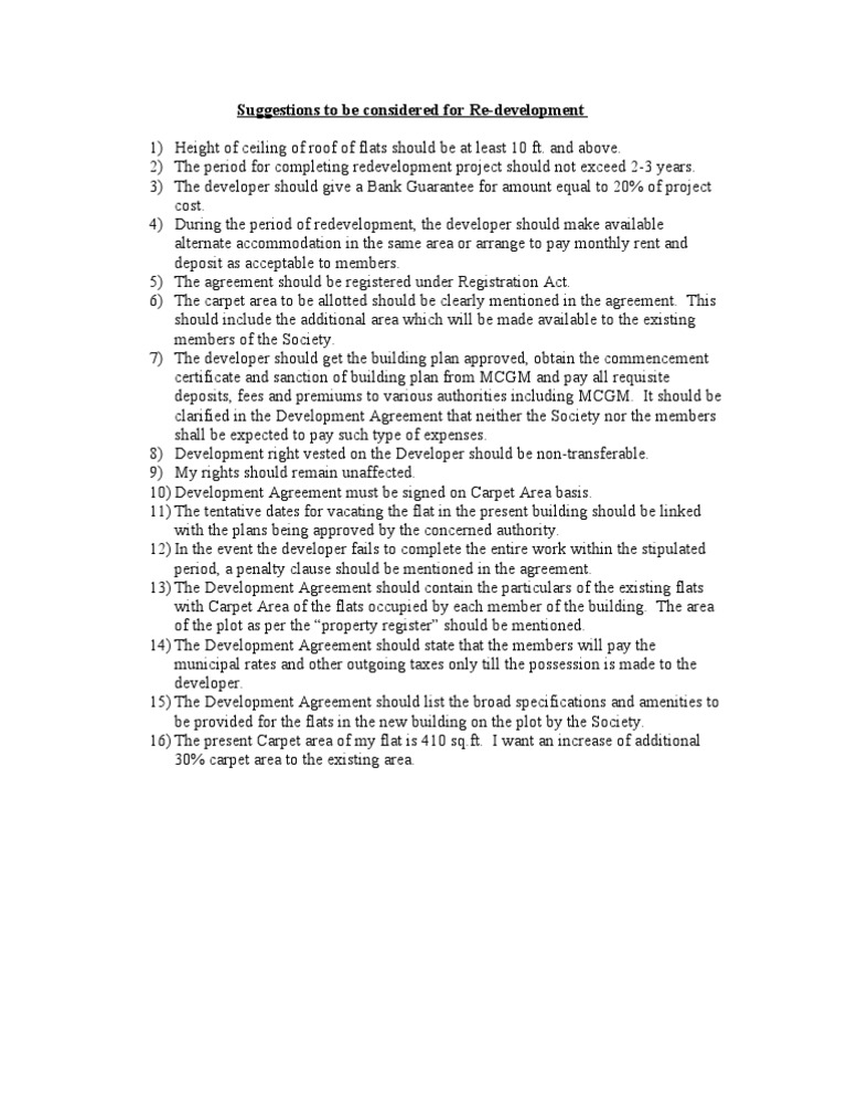 Redevelopment | PDF | Law | Technology & Engineering