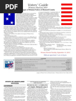 Download Howard County Voters Guide by Charles Schelle SN37044131 doc pdf