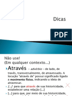 Dicas Aula 3