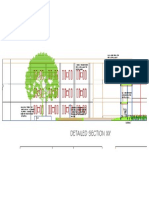 Detailed Section XX': P.L. R.C.C. Slab