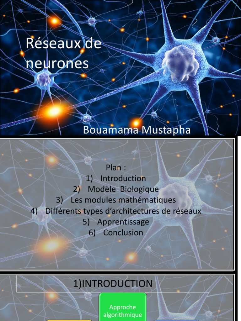 Présentation IA | PDF | Réseau de neurones artificiels | Neurone