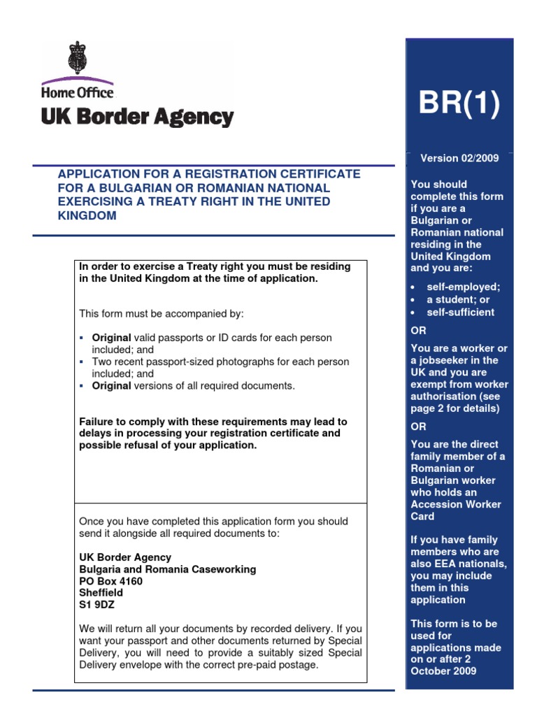 Formbr 1 | PDF | Identity Document | Rehabilitation (Penology)