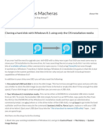 Cloning A Hard Disk With Windows 8.1