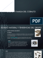 GRUPO 9 Familia Del Cobalto