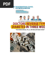 The Diabetes Breakthrough Your Doctor Won't Tell You About