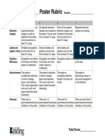 Poster Rubric