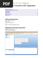 How To Use Tomcat For ADF Application: Software Requirements