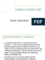 Qué norma enseñar? Análisis de la variación lingüística del español