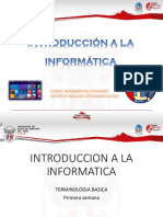 Introducción a La Informatico-Primera-semana