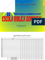 Diário de Classe EBD - PDF