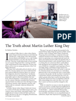 Truth about Martin Luther King Day
