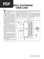 Simple Code Lock