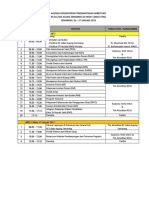 Jadwal Konsinyering PDF