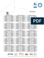 Fixture Torneo Aguila I 2018