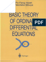 Basic Theory of Ordinary Differential Equations Universitext PDF