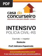 Apostila Pc Rs Intensivo Escrivao Inspetor Redacao Adriana Figueiredo