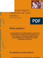 Evaluación del daño psíquico: factores y grados