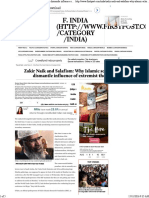 Zakir Naik and Salafism 