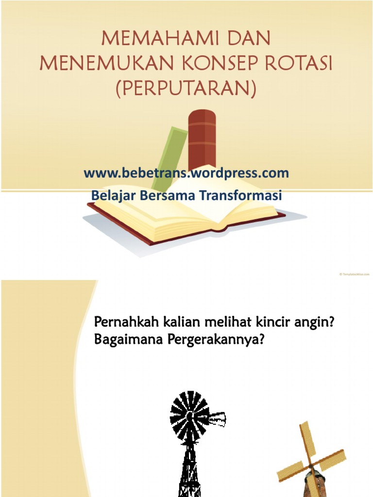 Materi Rotasi Smp Kelas 7 Kurikulum 2013