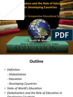 Comparative Education - Role of Education Globalization
