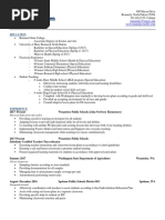 Allison Malm Hs Pe Resume