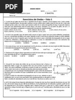 Exercícios de Ondas 2017 Ifto Lista 1