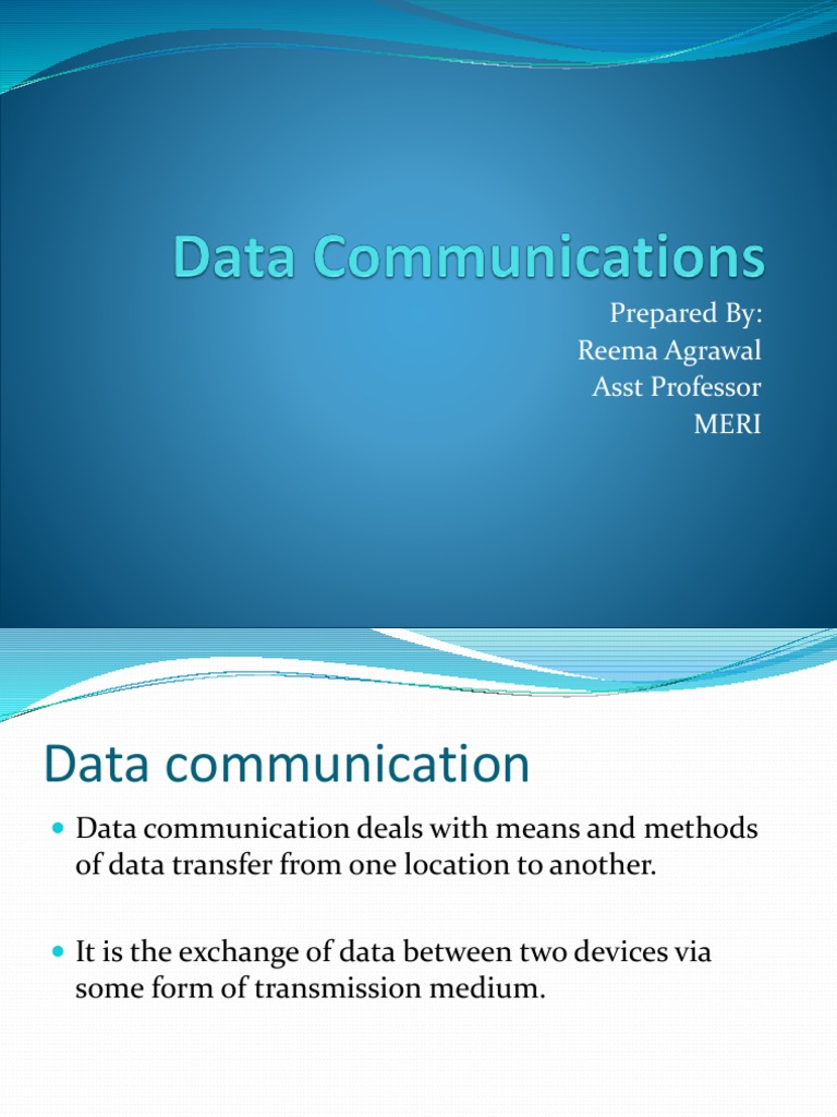 DATA CommunicationsUNIT 3 | PDF | Osi Model | Network Topology