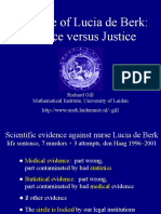 Science vs Justice