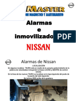 Alarma e Inmovilizador Nissan