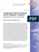 Countering Violent Extremism and Development Assistance Identifying Synergies, Obstacles, and Opportunities