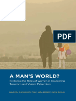 A MAN’S WORLD? Exploring the Roles of Women in Countering Terrorism and Violent Extremism
