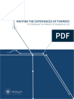 MAPPING THE EXPERIENCES OF FORMERS TO STREAMLINE THE PROCESS OF ENGAGING IN CVE