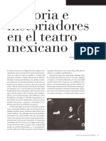 Historia e Historiadores en el teatro mexicano