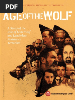Lone Wolf Special Report A Study of the Rise of Lone Wolf and Leaderless Resistance Terrorism