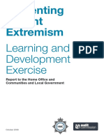 Preventing Violent Extremism Learning and Development Exercise Report to the Home Office and Communities and Local Government