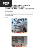 Cara Membuat Lukisan Abstrak 1