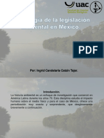 Cronología de La Legislacion Ambiental en Mexico
