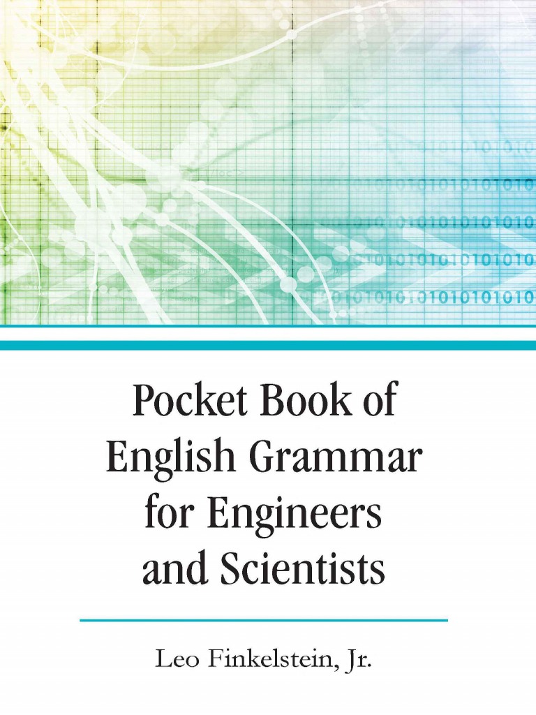 Pocket Book of English Grammar For Engineers and Scientists | PDF