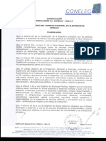 CONELEC (Consejo Nacional de Eléctricidad) - 2013 - Regulación No. CONELEC - 00113