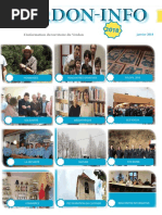 Janvier 2018 la lettre d'information de l'association Verdoninfo 