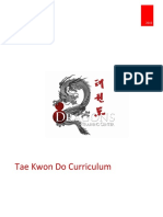 Tae Kwon Do Curriculum