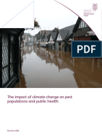The Impact of Climate Change on Pest Populations and Public Health NOV 08