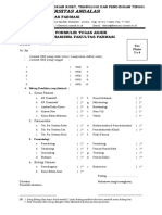 Formulir Tugas Akhir